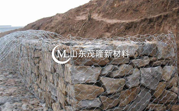 《水曹項目》滲排水網墊、石籠網施工