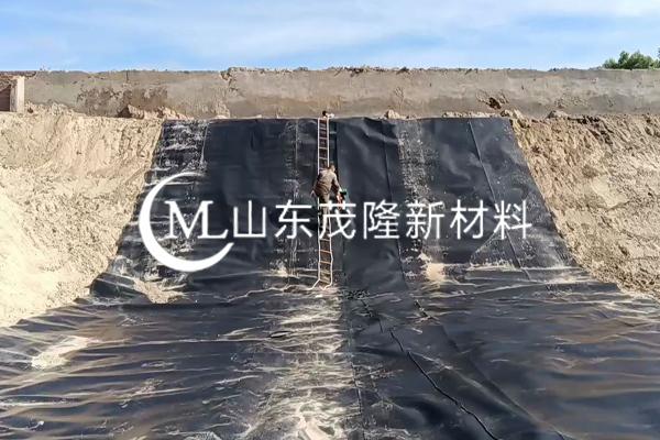 《葉畜趙嶺場(chǎng)》HDPE土工膜施工